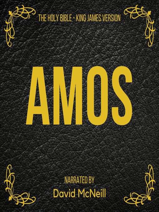 Cover image for The Holy Bible--Amos